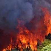 Σε πλήρη εξέλιξη και με πολλές εστίες η μεγάλη πυρκαγιά στα Γεράνεια. Προβλέπεται δύσκολη νύχτα με ισχυρούς ανέμους, εκκενώσεις οικισμών και συστάσεις για εγρήγορση των πολιτών