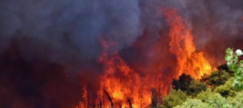 Σε πλήρη εξέλιξη και με πολλές εστίες η μεγάλη πυρκαγιά στα Γεράνεια. Προβλέπεται δύσκολη νύχτα με ισχυρούς ανέμους, εκκενώσεις οικισμών και συστάσεις για εγρήγορση των πολιτών