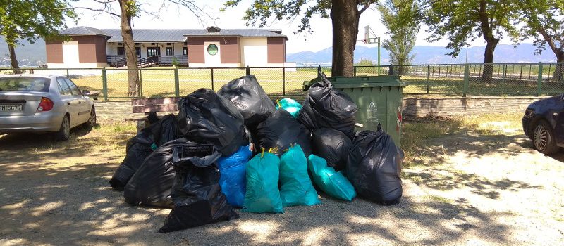 Λίμνη Δοϊράνη: Εθελοντές απομάκρυναν περί τα 6.000 λίτρα σκουπιδιών