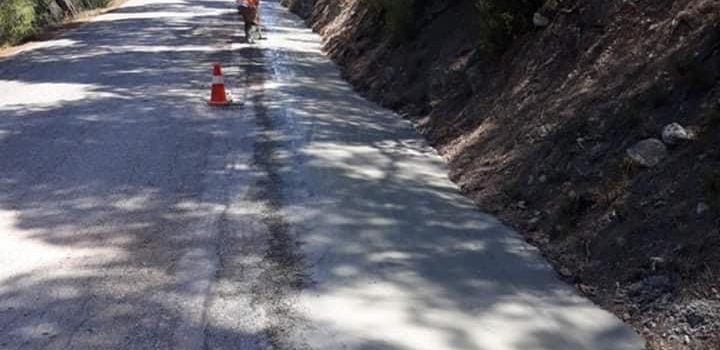 Συνεχίστηκε το έργο της διαπλάτυνσης του δρόμου που οδηγεί από το Αιάντειο στα Κανάκια από τον Δήμο Σαλαμίνας