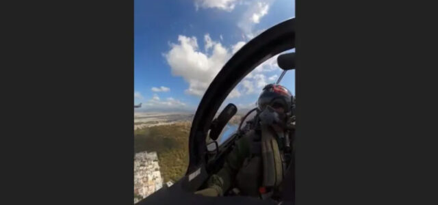 Εντυπωσιακό βίντεο από το κόκπιτ Rafale: Κατέγραψε την πτήση πάνω από την Αθήνα