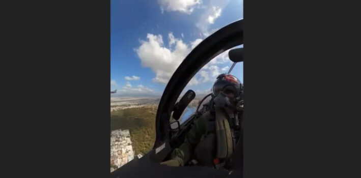 Εντυπωσιακό βίντεο από το κόκπιτ Rafale: Κατέγραψε την πτήση πάνω από την Αθήνα