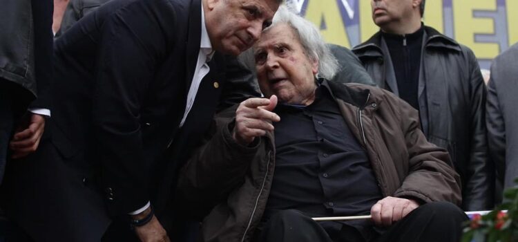 «Σήμερα η Ελλάδα αποχαιρετά τον εμβληματικότερο συνθέτη της»