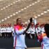 Στην επίσημη τελετή παράδοσης της ολυμπιακής φλόγας στην Οργανωτική Επιτροπή διοργάνωσης των Χειμερινών Ολυμπιακών Αγώνων «Πεκίνο 2022», στο Παναθηναϊκό Στάδιο, ο Περιφερειάρχης Αττικής Γ. Πατούλης