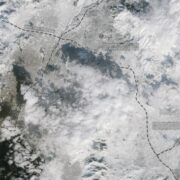 Η Αθήνα στο χιόνι μέσα από τις εικόνες των ευρωπαϊκών δορυφόρων