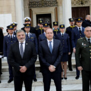 Στην επιμνημόσυνη δέηση για την εθνική επέτειο της 1ης Απριλίου 1955, ημέρας έναρξης του Κυπριακού Απελευθερωτικού Αγώνα, ο Περιφερειάρχης Αττικής Γ. Πατούλης