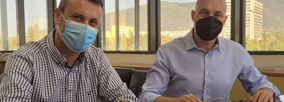 Ο Δήμαρχος Σαλαμίνας, Γιώργος Παναγόπουλος, συνάντησε τον Υφυπουργό Περιβάλλοντος & Ενέργειας κ. Γιώργο Αμυρά
