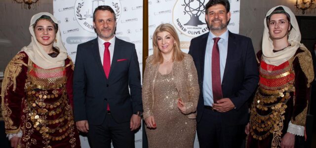 Ο Δήμαρχος Γιώργος Παναγόπουλος τιμήθηκε  στην 7η απονομή των βραβείων ελαιολάδου Olympia Health & Nutrition awards