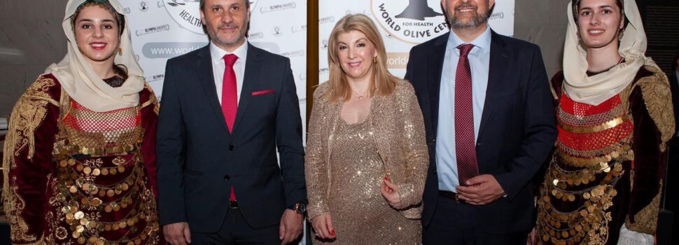 Ο Δήμαρχος Γιώργος Παναγόπουλος τιμήθηκε  στην 7η απονομή των βραβείων ελαιολάδου Olympia Health & Nutrition awards