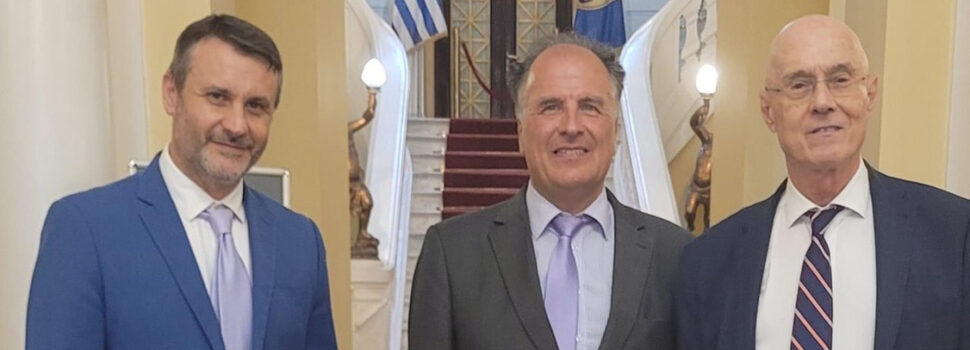 Προσκεκλημένος της πρεσβεία της Σλοβενίας στην Ελλάδα ο Δήμαρχος Σαλαμίνας
