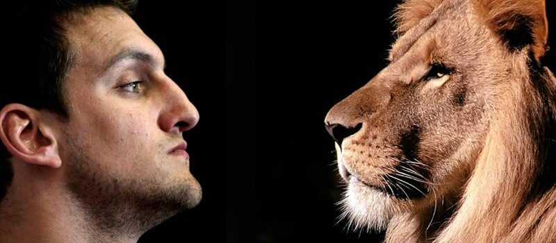 Ο άνθρωπος και το λιοντάρι