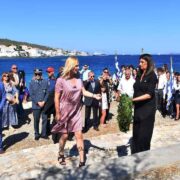 Η Αντιπεριφερειάρχης Νήσων παρευρέθηκε στις Σπέτσες με αφορμή τους εορτασμούς της Αρμάτας 2022