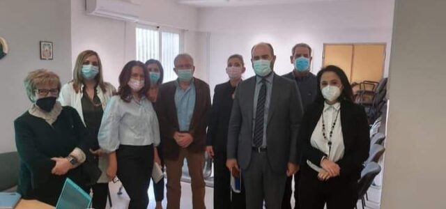 Επίσκεψη του βουλευτή της ΝΔ Β’ Πειραιά Δημήτρη Μαρκόπουλου στο Κέντρο Υγείας Σαλαμίνας