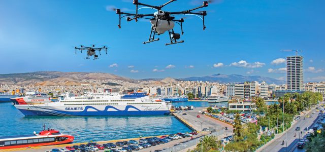 Να αποκτήσει ο Πειραιάς σταθμό drones, για εμπορική χρήση, επιδιώκει το ΕΒΕΠ