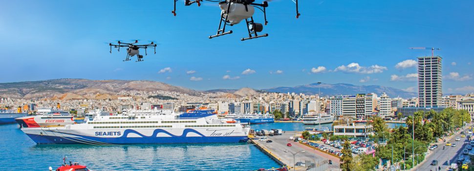 Να αποκτήσει ο Πειραιάς σταθμό drones, για εμπορική χρήση, επιδιώκει το ΕΒΕΠ