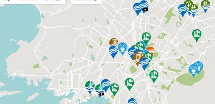 Άγνωστα υδάτινα σημεία της πόλης μέσα από έναν ψηφιακό περιπατητικό χάρτη του Ινστιτούτου Γκαίτε