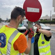 Πάνω από 11.500 πινακίδες τροχονομικής σήμανσης έχουν αντικατασταθεί ενώ ήδη έχουν καθαριστεί περίπου 2.200 πινακίδες σήμανσης