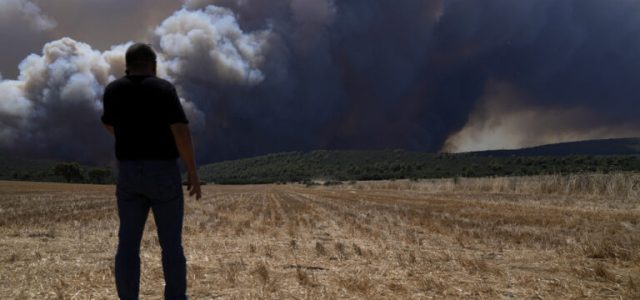 Ε. Λέκκας για τις πυρκαγιές: Βλέπουμε τα γεγονότα να εναλλάσσονται χωρίς να μπορούμε να τα προλάβουμε – Μεγάλη επίπτωση στο περιβάλλον