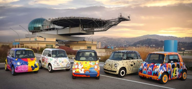H Disney γιορτάζει έναν αιώνα ζωής με πέντε ειδικές εκδόσεις του ηλεκτρικού Fiat Topolino