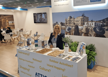 Δυναμική παρουσία της Περιφέρειας Αττικής στη Διεθνή Έκθεση Τουρισμού “Philoxenia 2023”, στη Θεσσαλονίκη