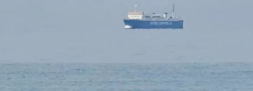 Το ιπτάμενο πλοίο στην Κύμη που έγινε viral – Η Fata Morgana εμφανίστηκε ξανά
