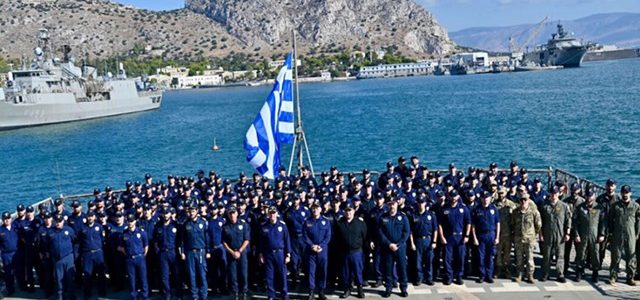 Στον ναύσταθμο Σαλαμίνας η φρεγάτα «Ψαρά» μετά την αποστολή στην Ερυθρά Θάλασσα