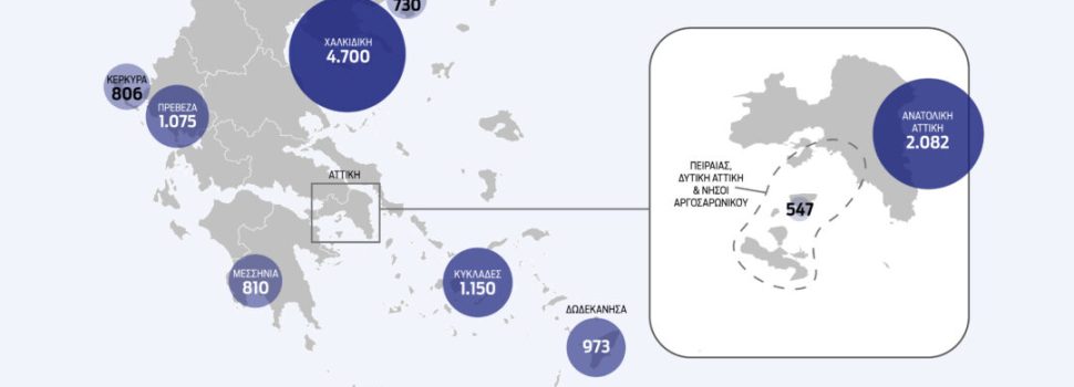 MyCoast: Ο χάρτης των καταγγελιών, οι πρωταθλητές των προστίμων και τα λουκέτα του καλοκαιριού