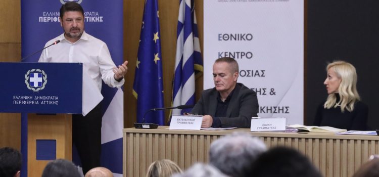 Νίκος Χαρδαλιάς: «Δεν θα κάνω πίσω σε οτιδήποτε αφορά την ασφάλεια των πολιτών – Η αντιπλημμυρική θωράκιση της Αττικής αποτελεί προσωπική μου ευθύνη»