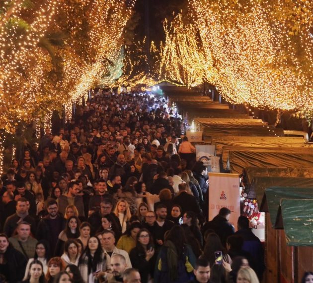 Σημείο αναφοράς της Χριστουγεννιάτικης Αθήνας το Πεδίον του Άρεως!