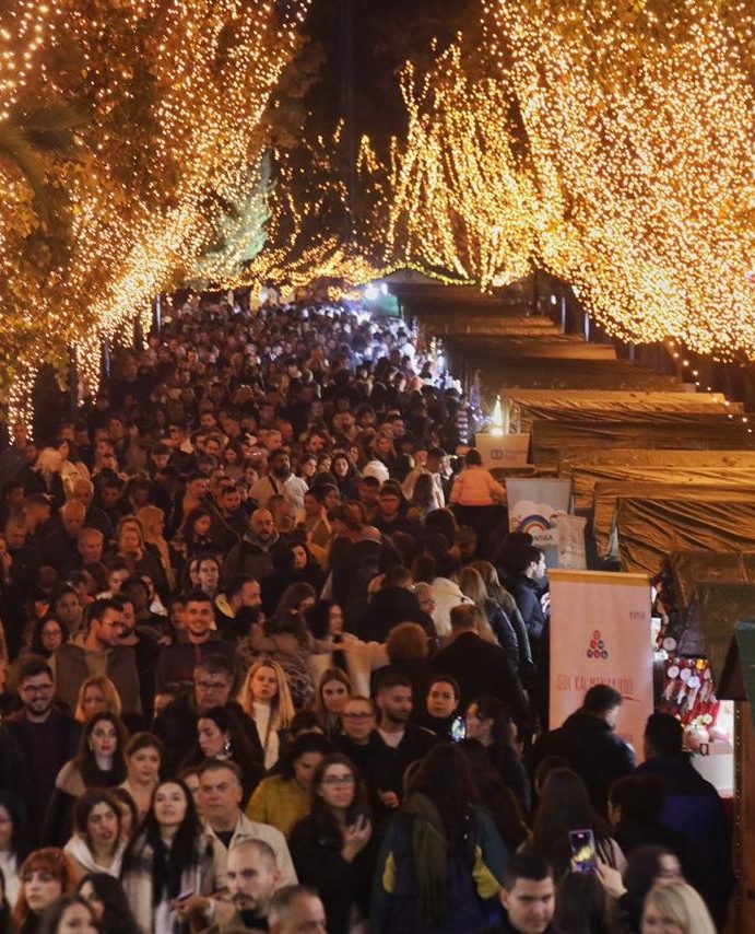 Σημείο αναφοράς της Χριστουγεννιάτικης Αθήνας το Πεδίον του Άρεως!