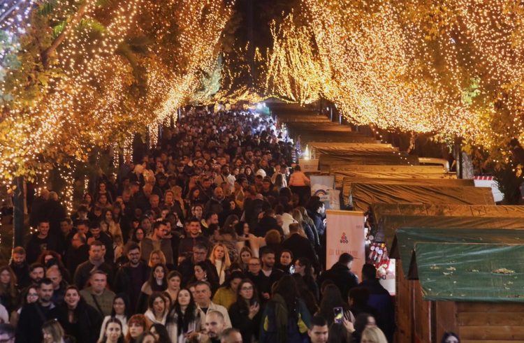 Σημείο αναφοράς της Χριστουγεννιάτικης Αθήνας το Πεδίον του Άρεως!