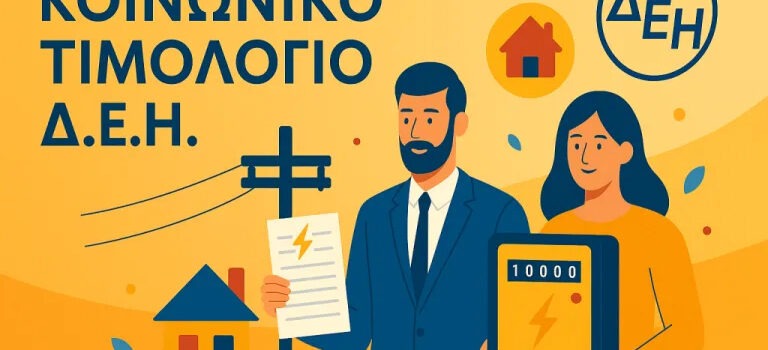 Απαραίτητη η νέα αίτηση για το Κοινωνικό Οικιακό Τιμολόγιο (ΚΟΤ) 2025