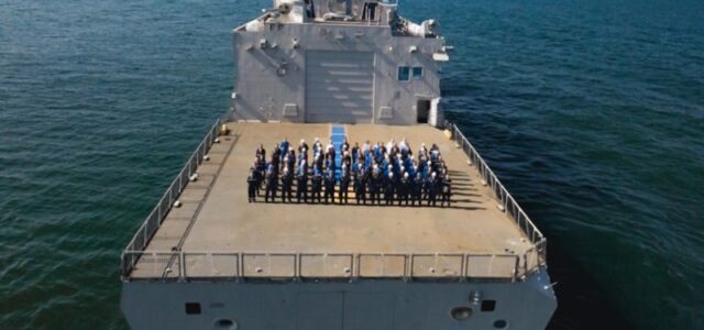 «ΚΙΜΩΝ»: «Ερχόμαστε σύντομα», το μήνυμα του πληρώματος της πρώτης ελληνικής φρεγάτας FDI