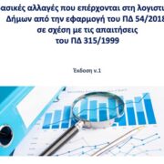 Οδηγοί για την εφαρμογή του ΠΔ 54/2018 στους ΟΤΑ Α’ & Β’ βαθμού