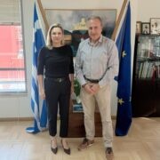 Βάσω Θεοδωρακοπούλου – Μπόγρη: Συνάντηση με τον Αντιπεριφερειάρχη Νήσων Νίκο Παπαγεωργίου