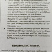 ΜΕΙΩΣΗ ΔΗΜΟΤΙΚΩΝ ΤΕΛΩΝ ΓΙΑ ΤΡΙΤΕΚΝΟΥΣ