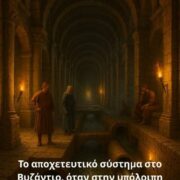 Το αποχετευτικό σύστημα στο Βυζάντιο: όταν η Ευρώπη δεν είχε ακόμη τουαλέτα