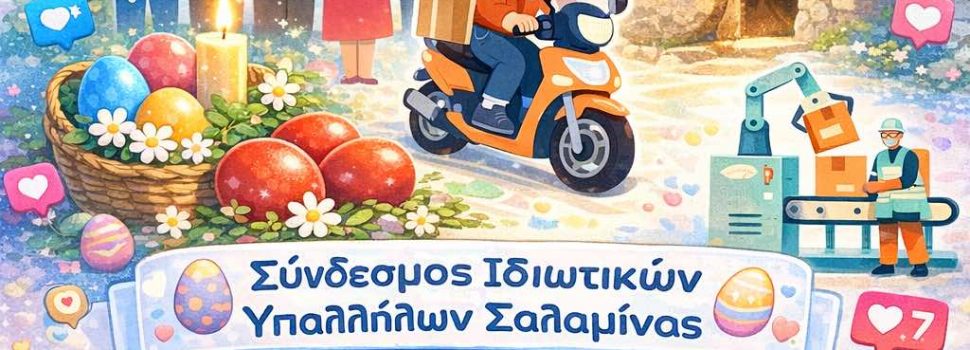 ΕΥΧΕΣ ΣΥΝΔΕΣΜΟΥ ΙΔΙΩΤΙΚΩΝ ΥΠΑΛΛΗΛΩΝ ΣΑΛΑΜΙΝΑΣ