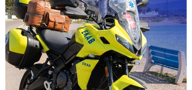 Μηχανή του ΕΚΑΒ στο νησί μας