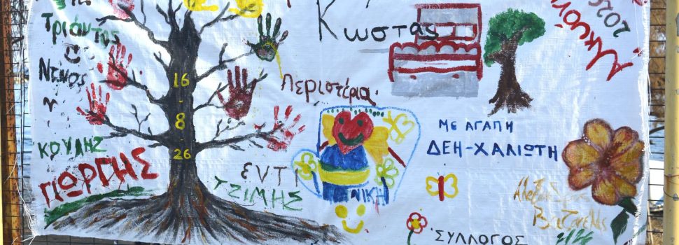 Δύο εβδομάδες μετά τη φωτιά, τα Περιστέρια ξανασηκώνονται