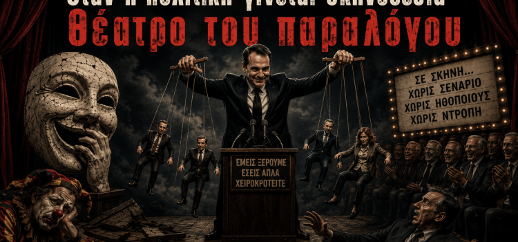 Όταν η πολιτική γίνεται σκηνοθεσία…