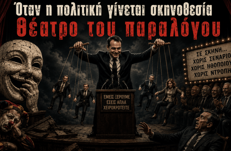 Όταν η πολιτική γίνεται σκηνοθεσία…