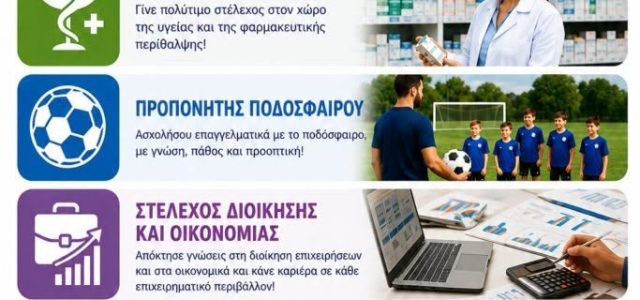 ΕΝΑΡΞΗ ΥΠΟΒΟΛΗΣ ΑΙΤΗΣΕΩΝ ΕΠΙΛΟΓΗΣ ΚΑΙ ΕΓΓΡΑΦΗΣ ΚΑΤΑΡΤΙΖΟΜΕΝΩΝ ΣΤΙΣ ΣΧΟΛΕΣ ΑΝΩΤΕΡΗΣ ΕΠΑΓΓΕΛΜΑΤΙΚΗΣ ΚΑΤΑΡΤΙΣΗΣ (Σ.Α.Ε.Κ.) ΑΡΜΟΔΙΟΤΗΤΑΣ ΥΠΟΥΡΓΕΙΟΥ ΠΑΙΔΕΙΑΣ, ΘΡΗΣΚΕΥΜΑΤΩΝ ΚΑΙ ΑΘΛΗΤΙΣΜΟΥ